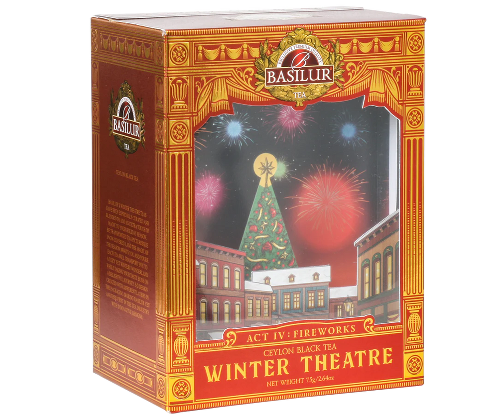 Winter Theatre Fireworks - Apple Pie Ceylon Black Tea - 75g Loose Leaf