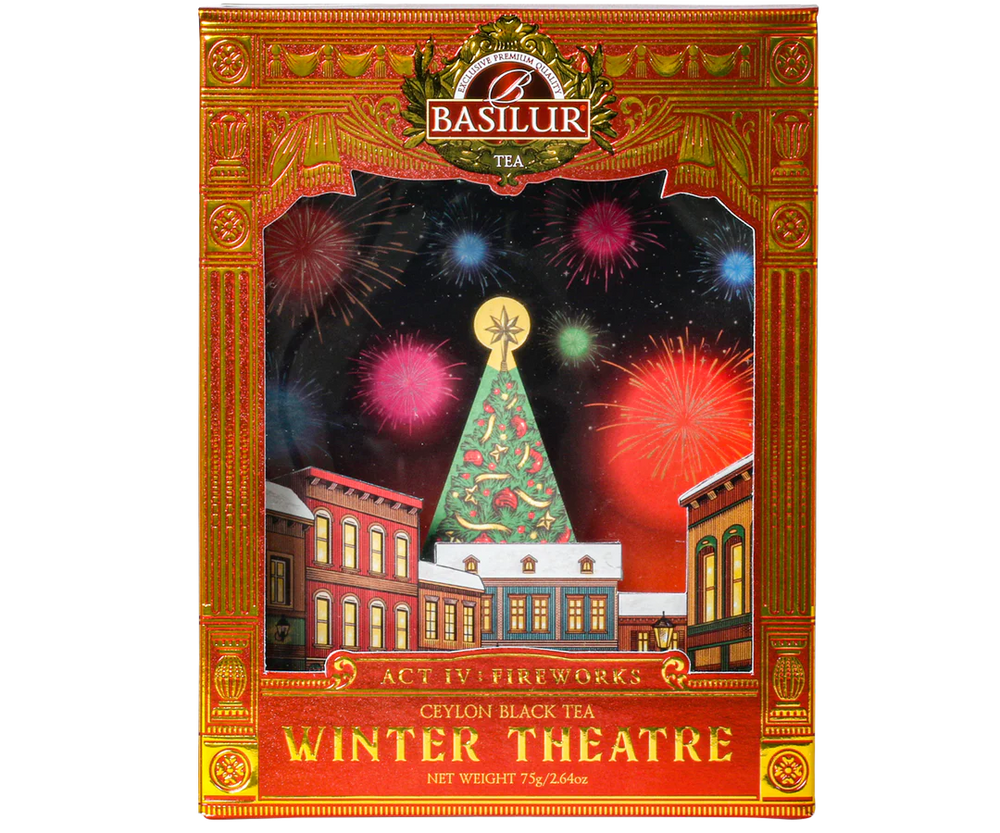 Winter Theatre Fireworks - Apple Pie Ceylon Black Tea - 75g Loose Leaf