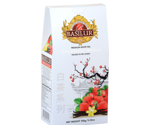 White Tea "Strawberry Vanilla" - 100g. Packet