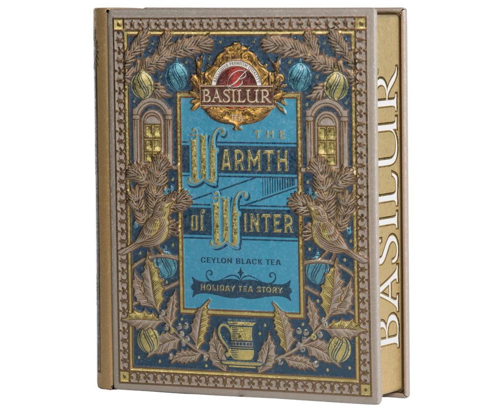 Basilur Holiday Tea Story Tea Book - 40G Loose Leaf Black Tea