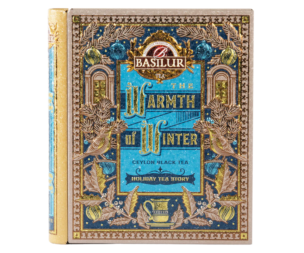 Basilur Holiday Tea Story Tea Book - 40G Loose Leaf Black Tea