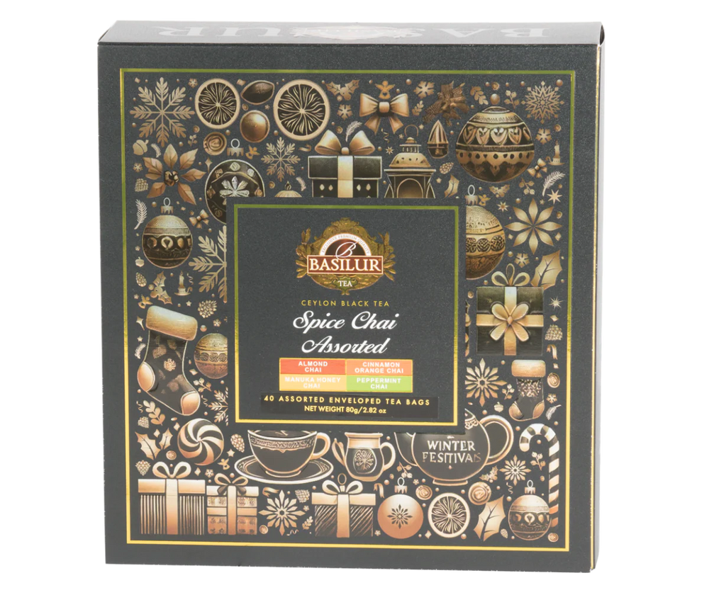 Christmas Box Spiced Chai - Assorted - 40 envelopes