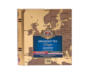 Breakfast in Europe Tea Book - 32 Enveloped Tea Bags