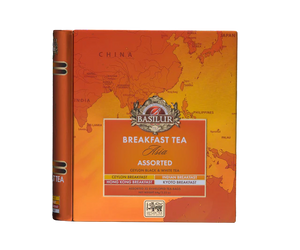 Breakfast Tea Book - Asia - 32 Enveloped Tea Bags