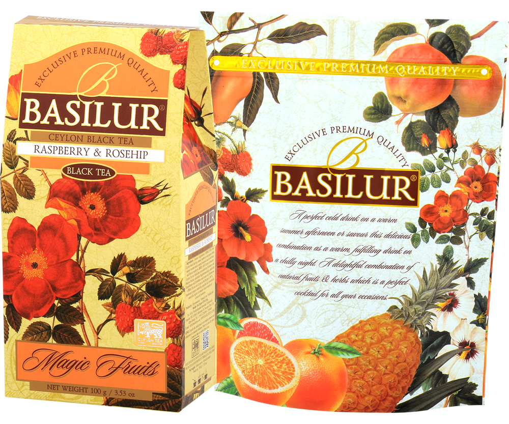 Raspberrry & Rosehip - 100g Packet