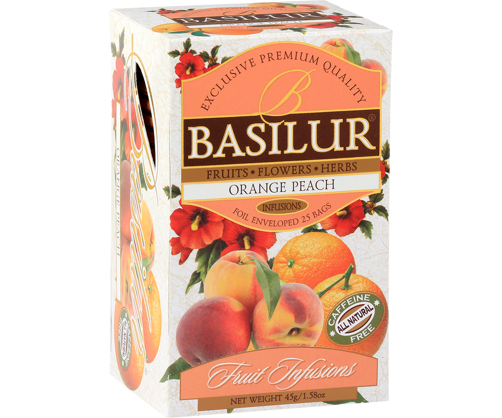 Fruit Infusions "Orange Peach" - 25 Tea Bags
