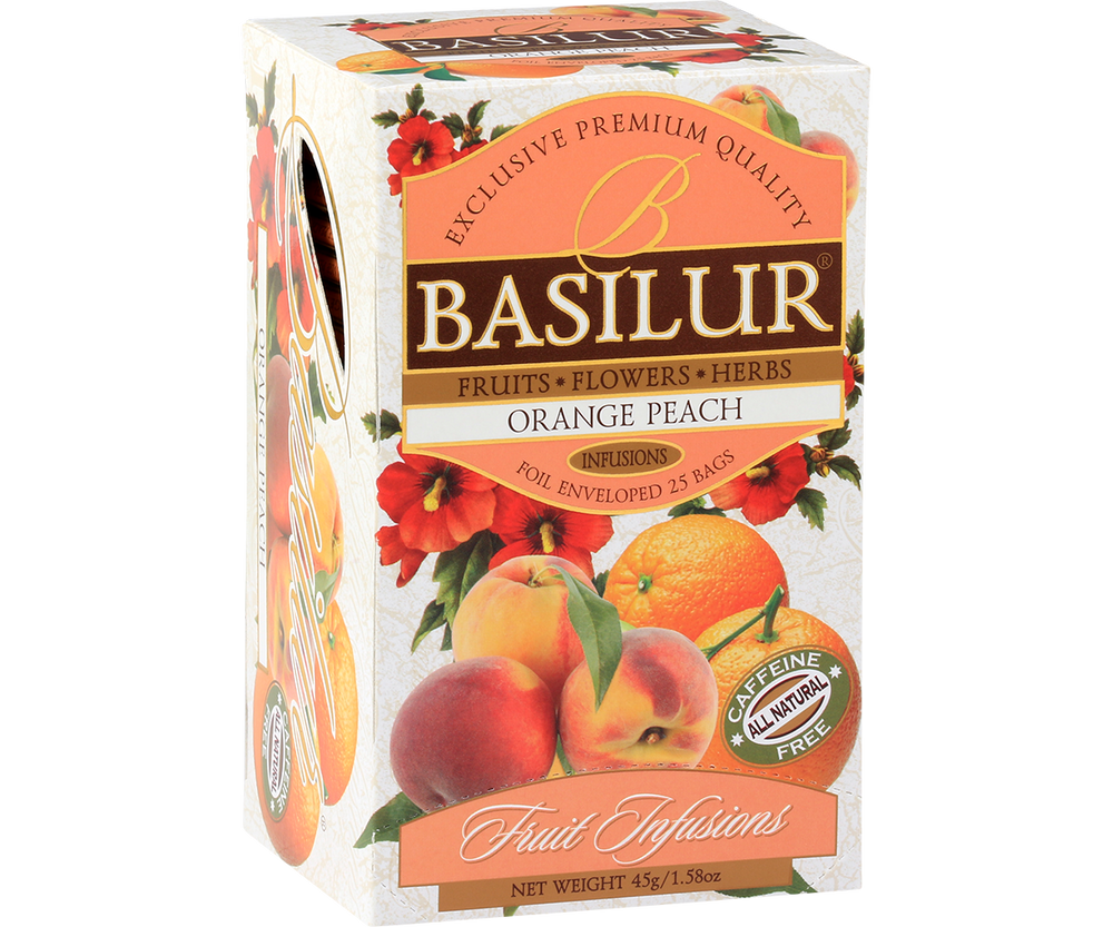 Fruit Infusions "Orange Peach" - 25 Tea Sachets