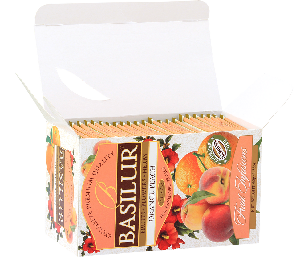 Fruit Infusions "Orange Peach" - 25 Tea Sachets