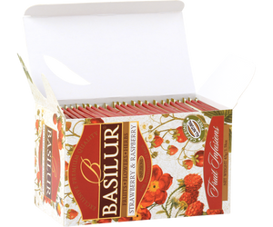 Fruit Infusions Strawberry & Raspberry - 25 Tea Sachets